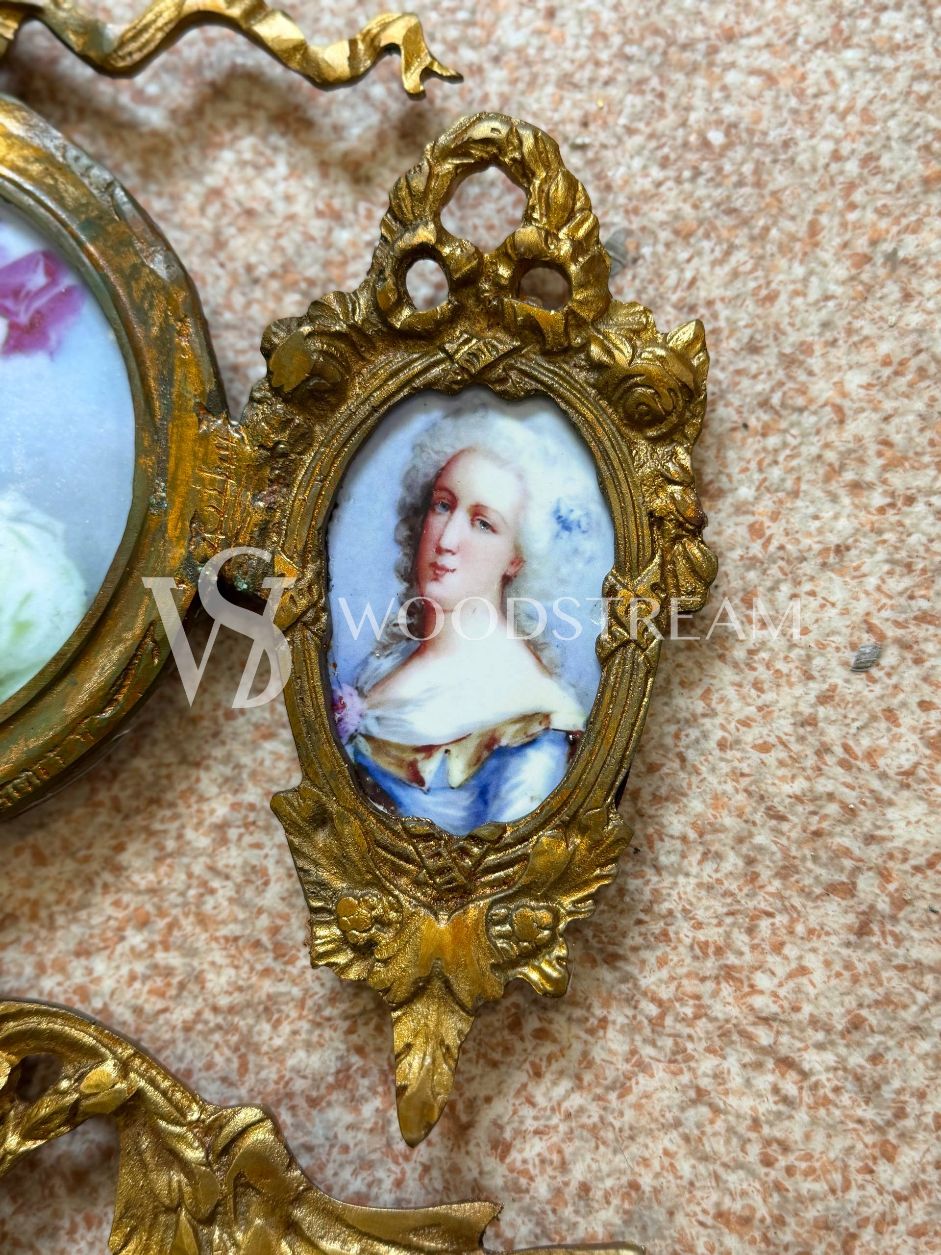 Декоративный элемент настенный/Медальон/Картина в стиле Людовика XVI