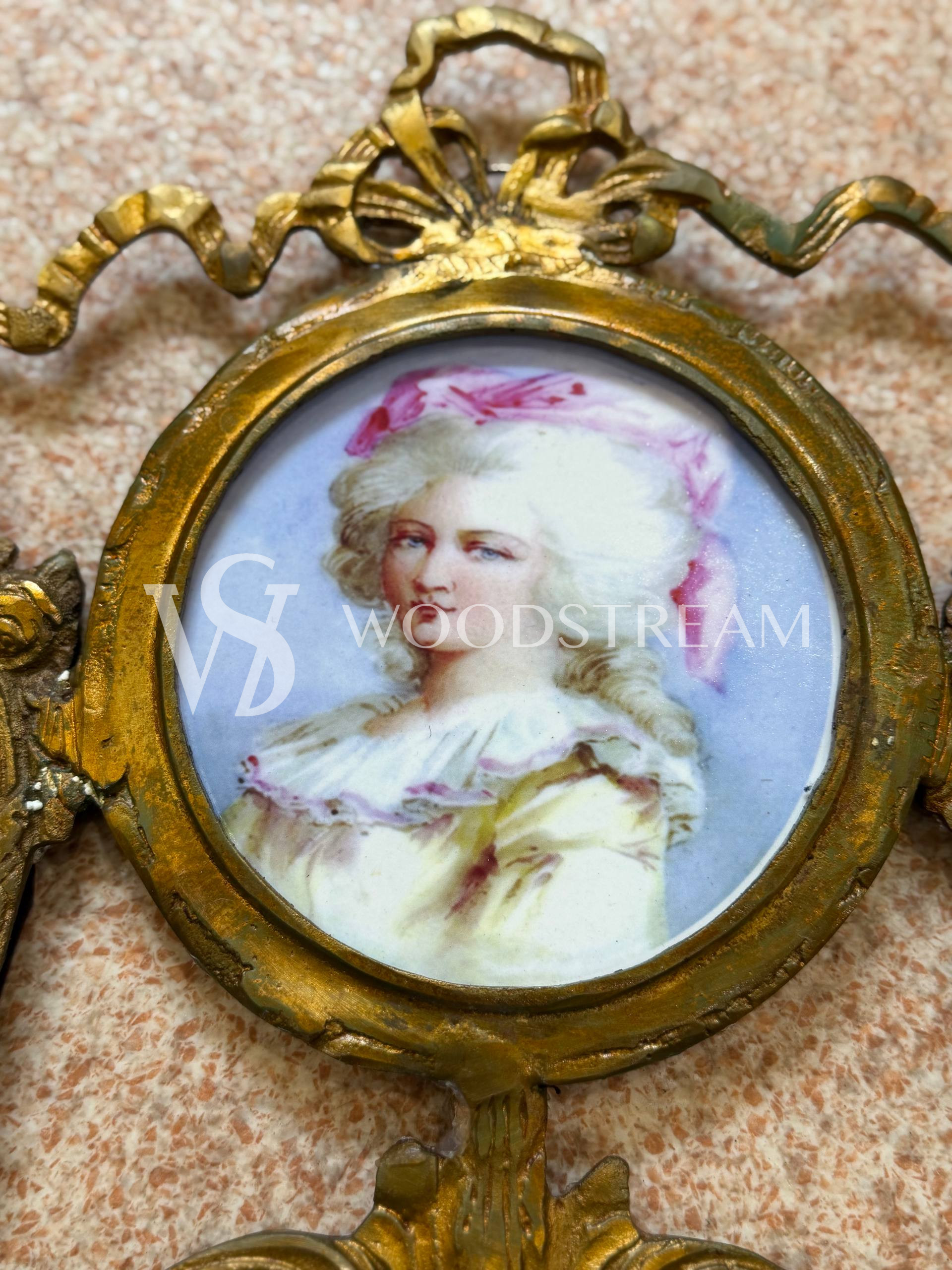 Декоративный элемент настенный/Медальон/Картина в стиле Людовика XVI