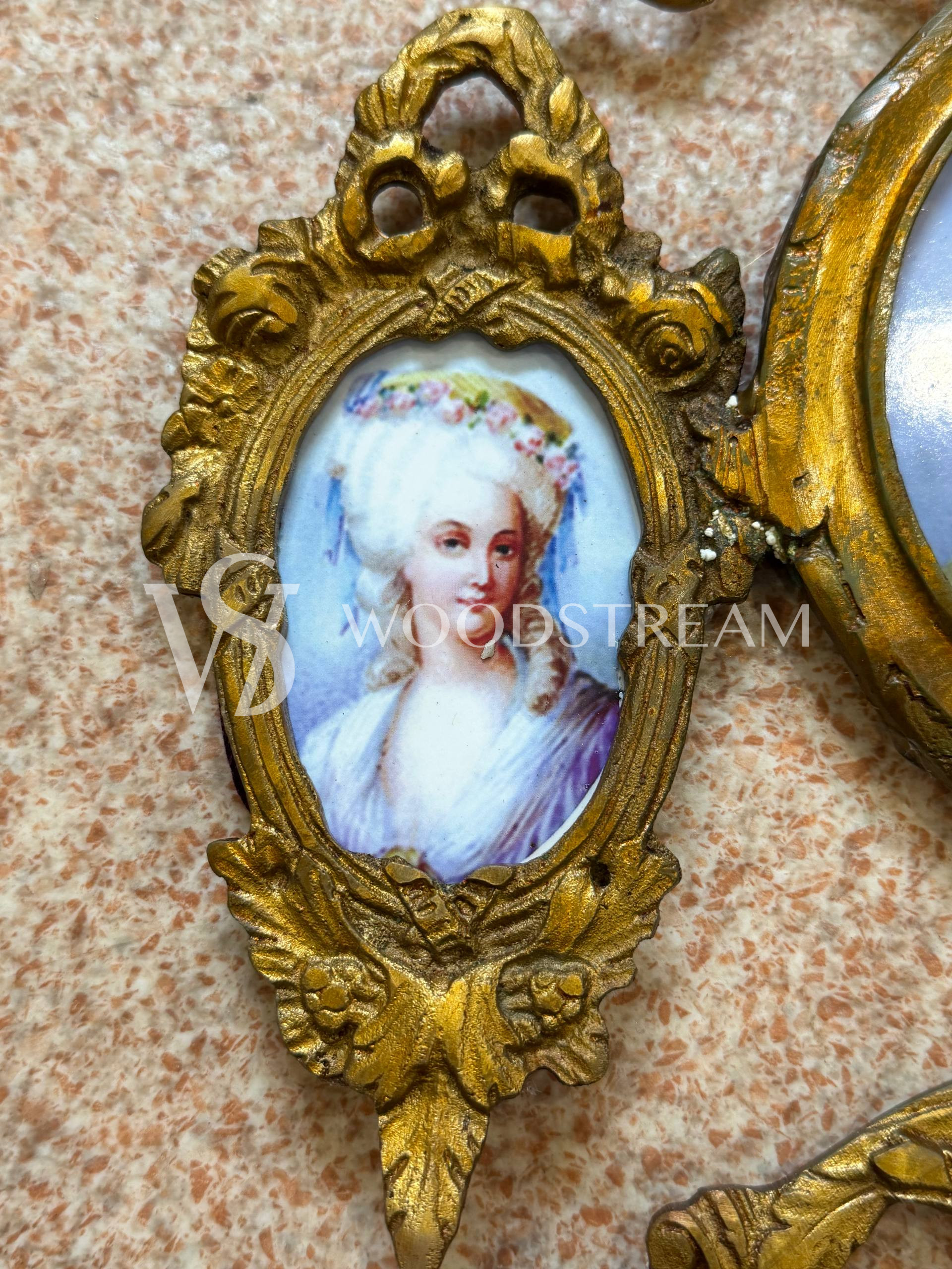 Декоративный элемент настенный/Медальон/Картина в стиле Людовика XVI