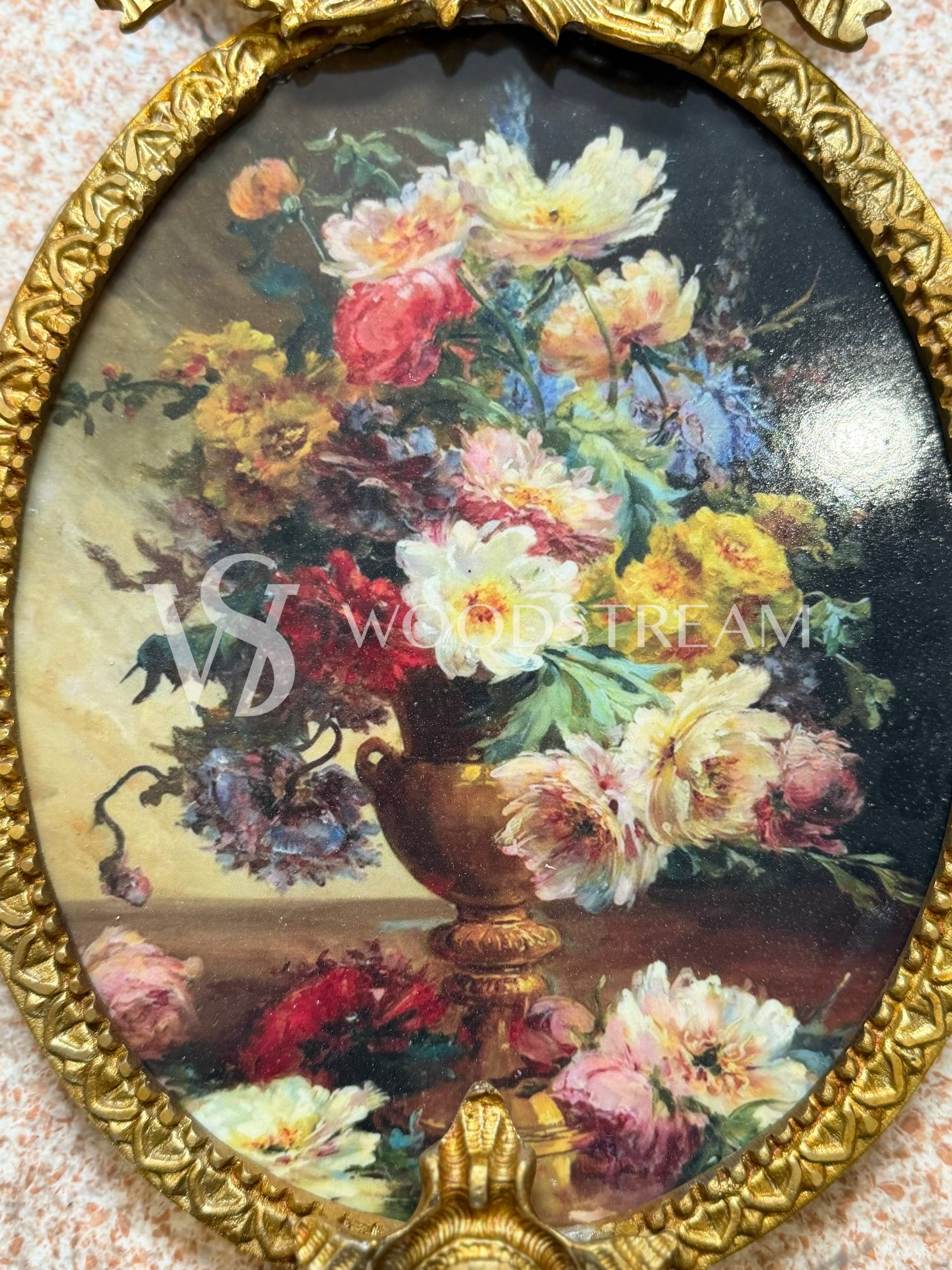 Декоративный элемент настенный/Медальон/Картина в стиле Людовика XVI 