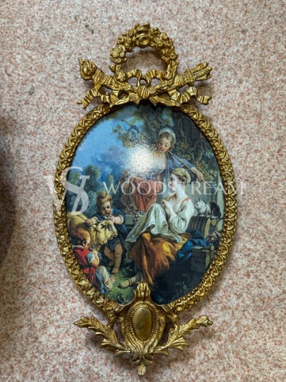 Декоративный элемент настенный/Медальон/Картина в стиле Людовика XVI 