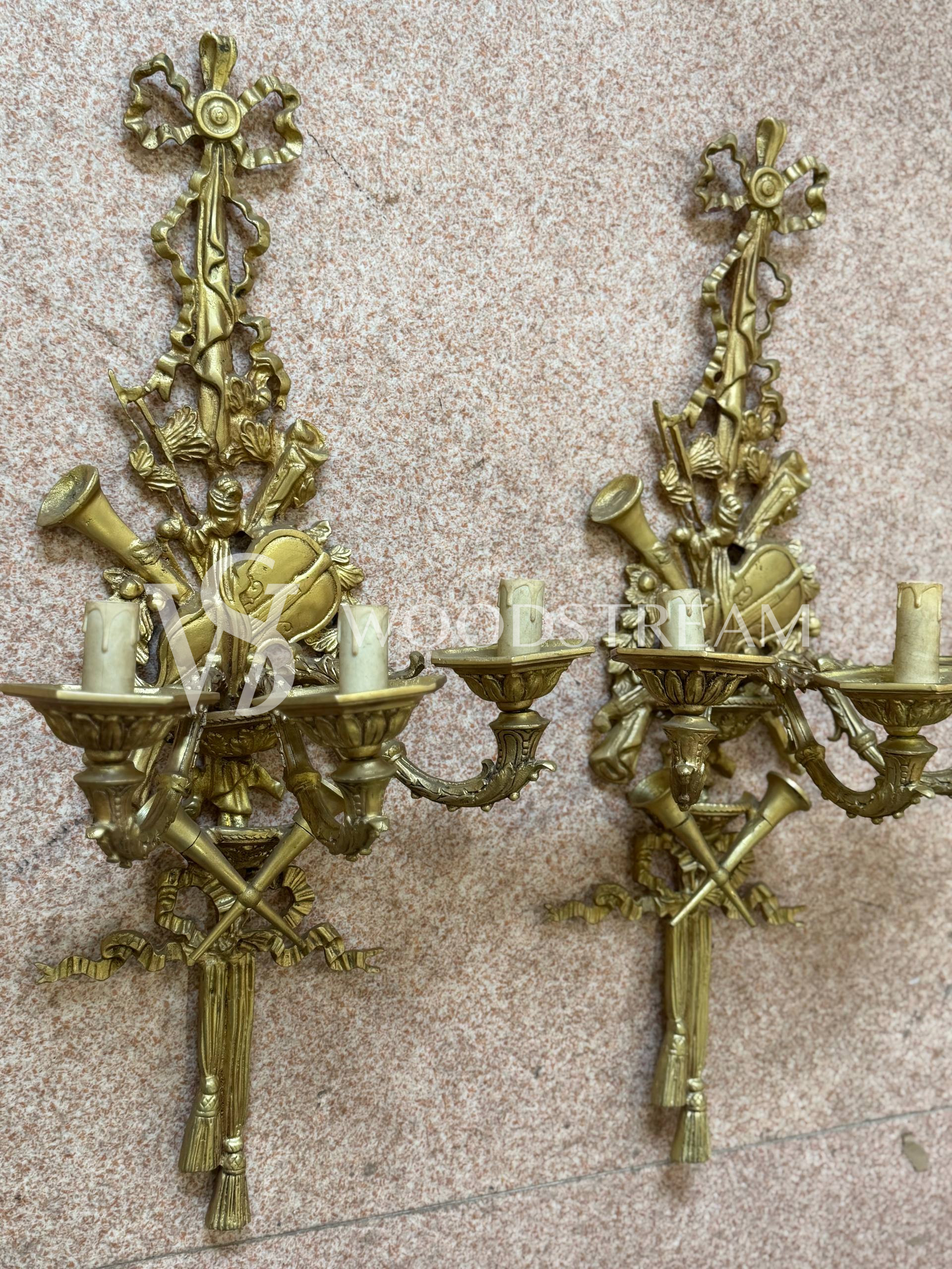 Бра в стиле Людовика XVI 2 штуки