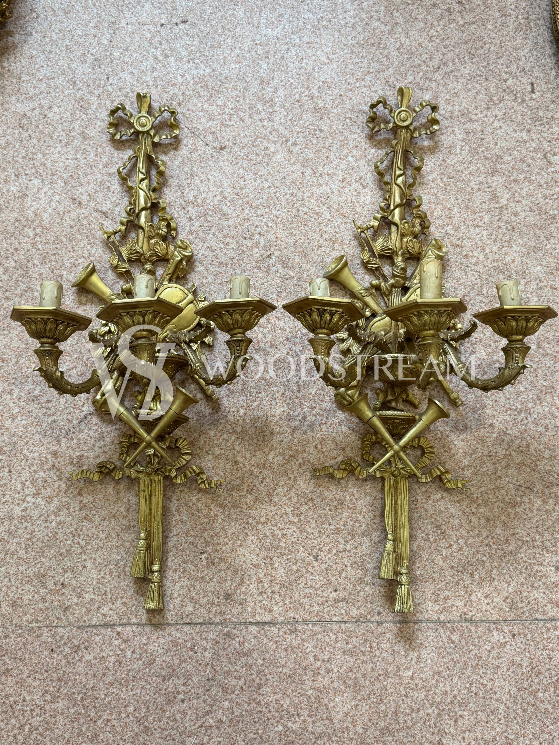 Бра в стиле Людовика XVI 2 штуки