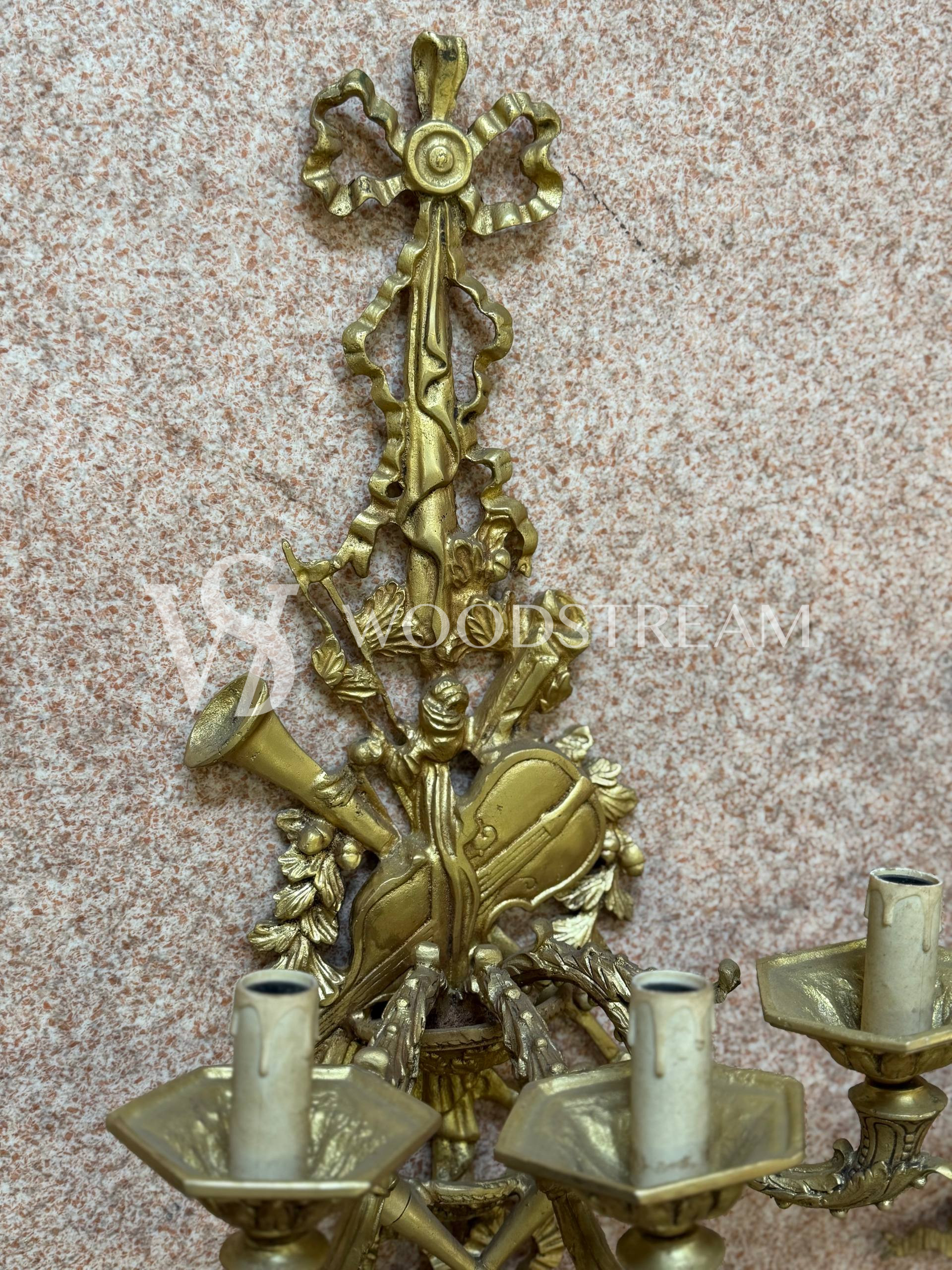 Бра в стиле Людовика XVI 2 штуки