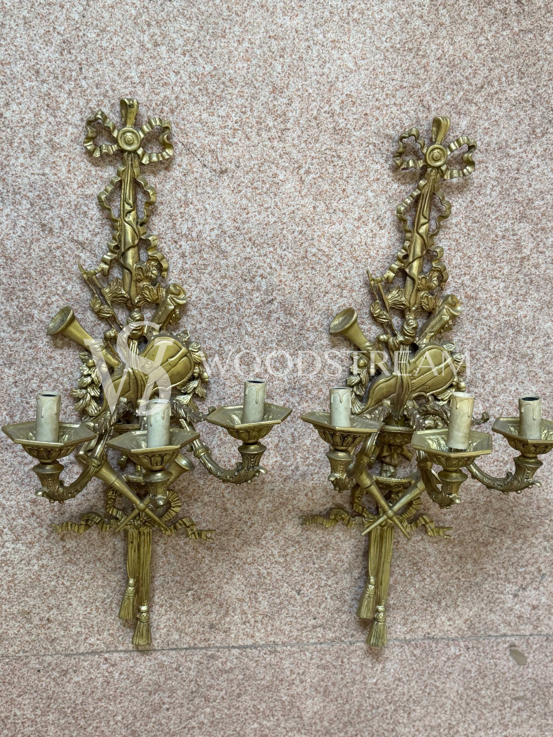 Бра в стиле Людовика XVI 2 штуки