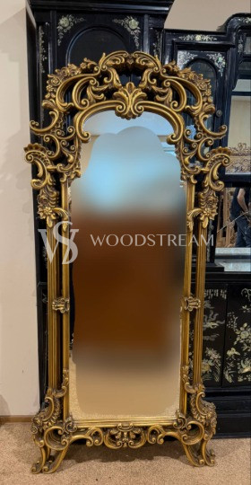 Зеркало напольное в стиле барокко