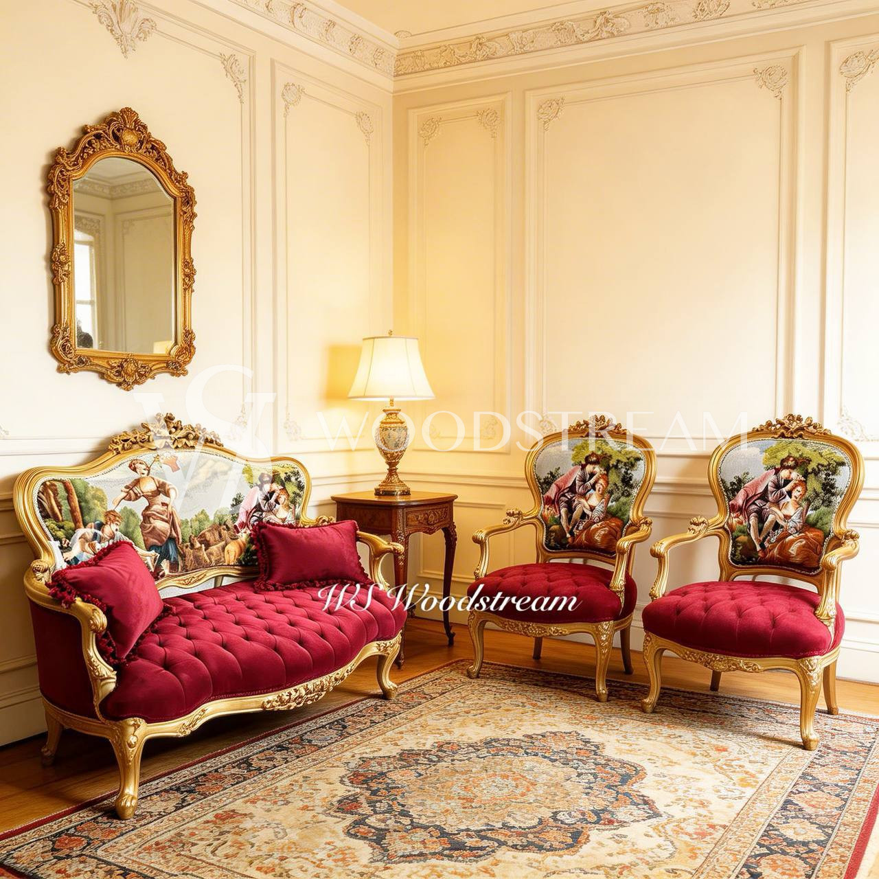 Комплект мягкой мебели для гостиной