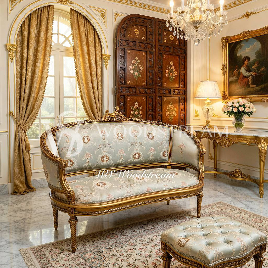 Диван/Софа/Банкетка в стиле Людовика XVI