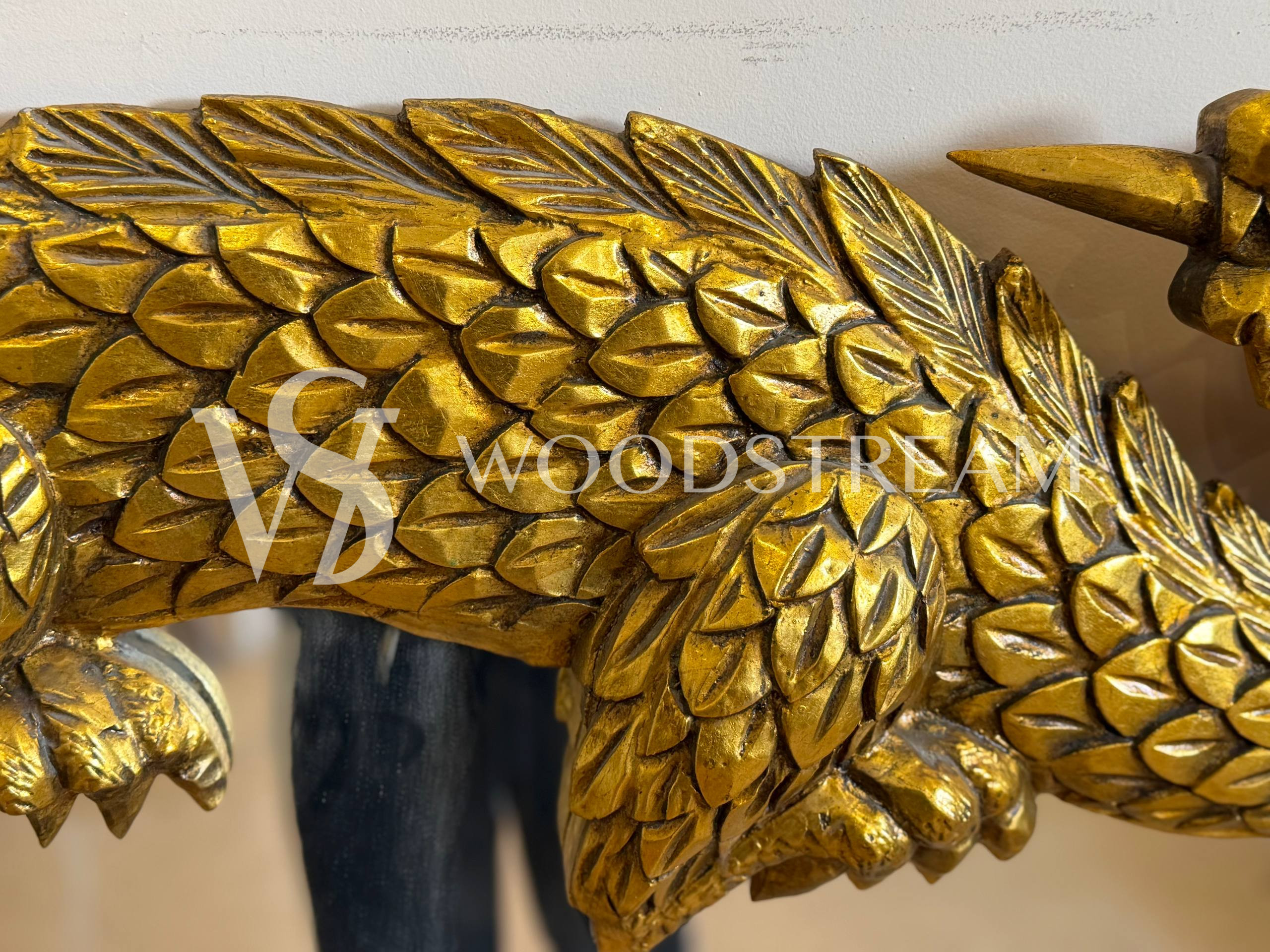 Зеркало настенное в восточном стиле с драконами