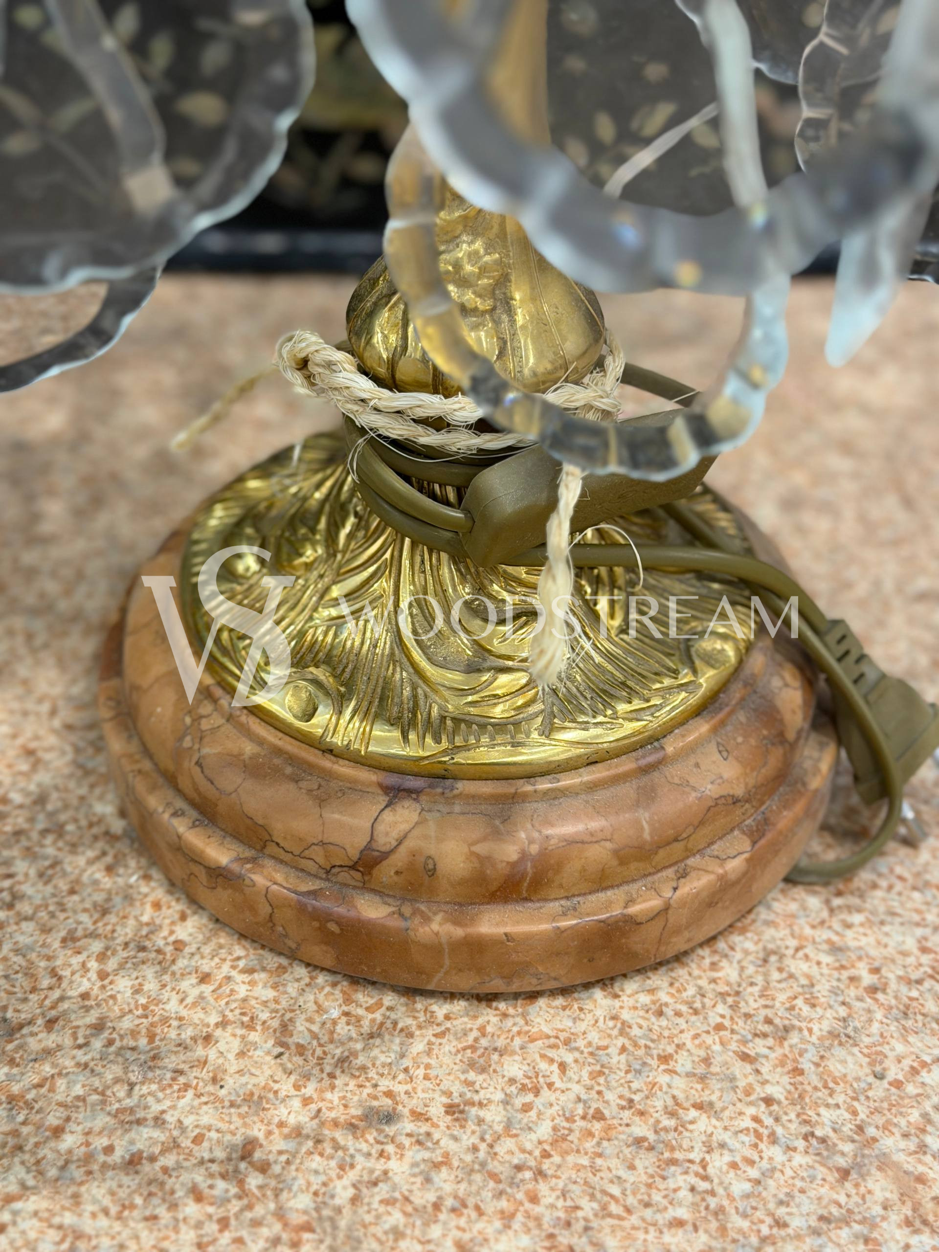 Лампа настольная в форме подсвечника/Жирандоль