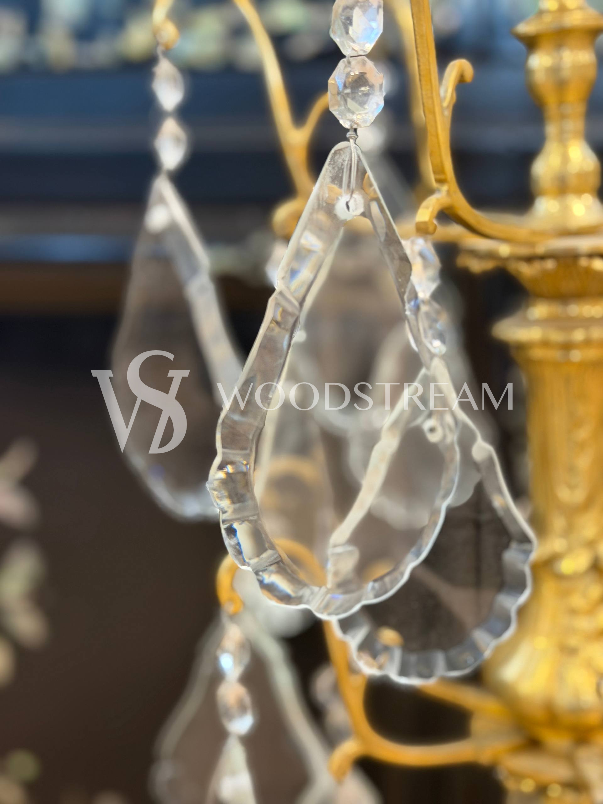 Лампа настольная в форме подсвечника/Жирандоль