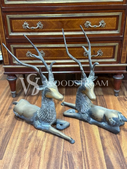 Скульптура/Статуэтка 2 штуки Олень