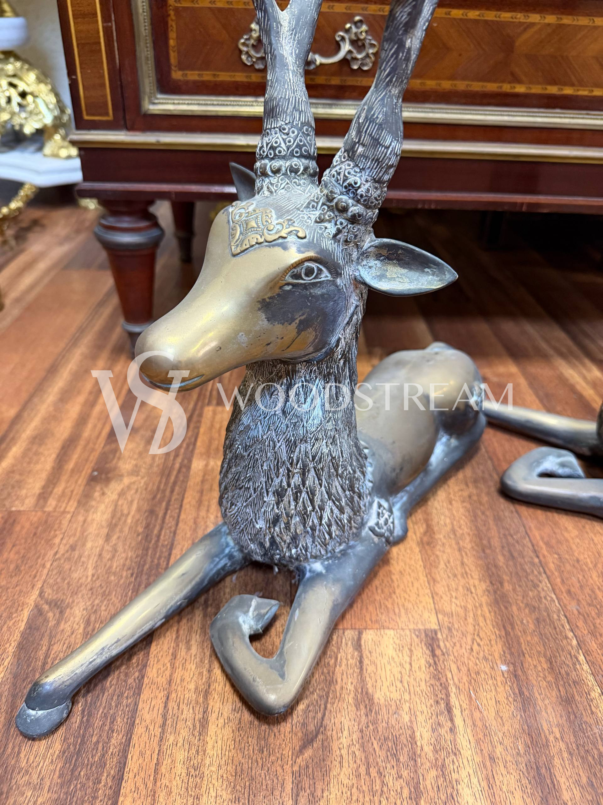 Скульптура/Статуэтка 2 штуки Олень