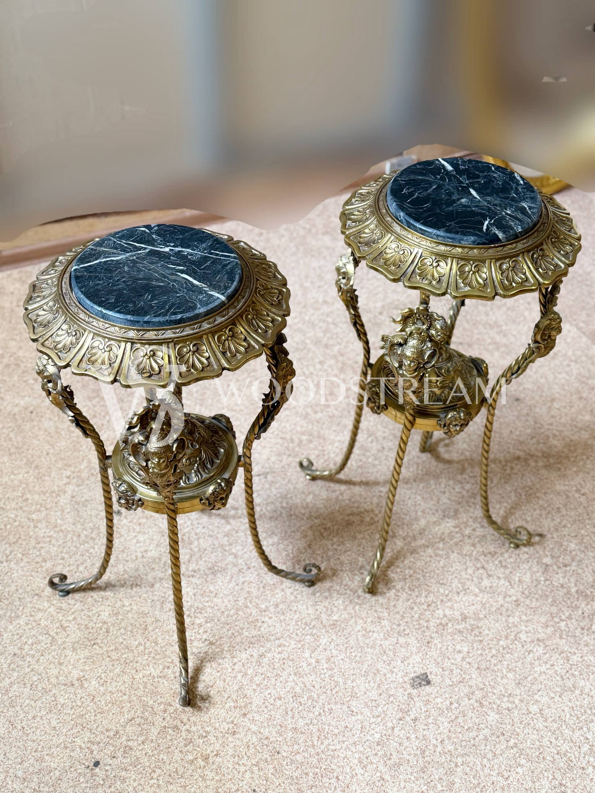 Подставка в стиле Людовика XV 2 штуки