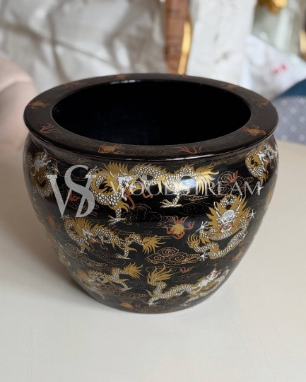 Кашпо/Вазон в стиле шинуазри Сацума