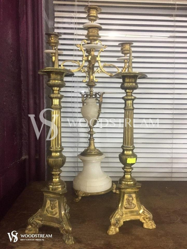 Подсвечник 2 штуки старинный