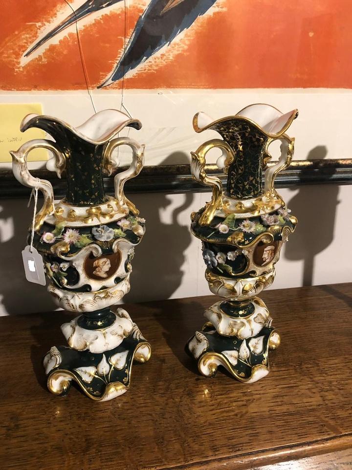 Ваза 2 штуки винтажная