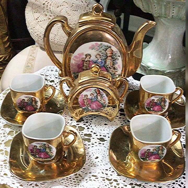 Сервиз чайный/кофейный винтажный