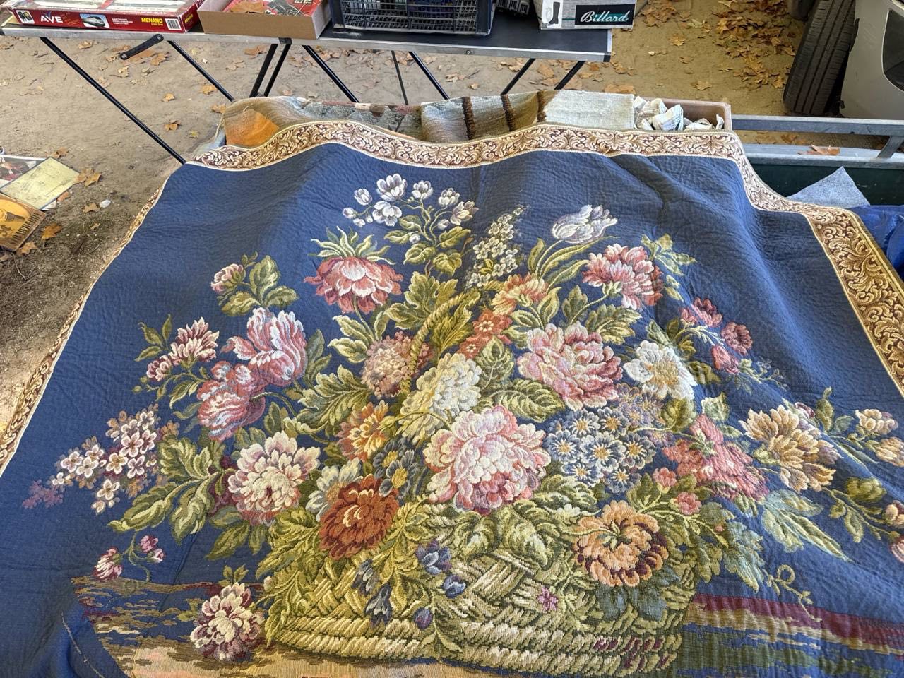 Гобелен винтажный Цветы