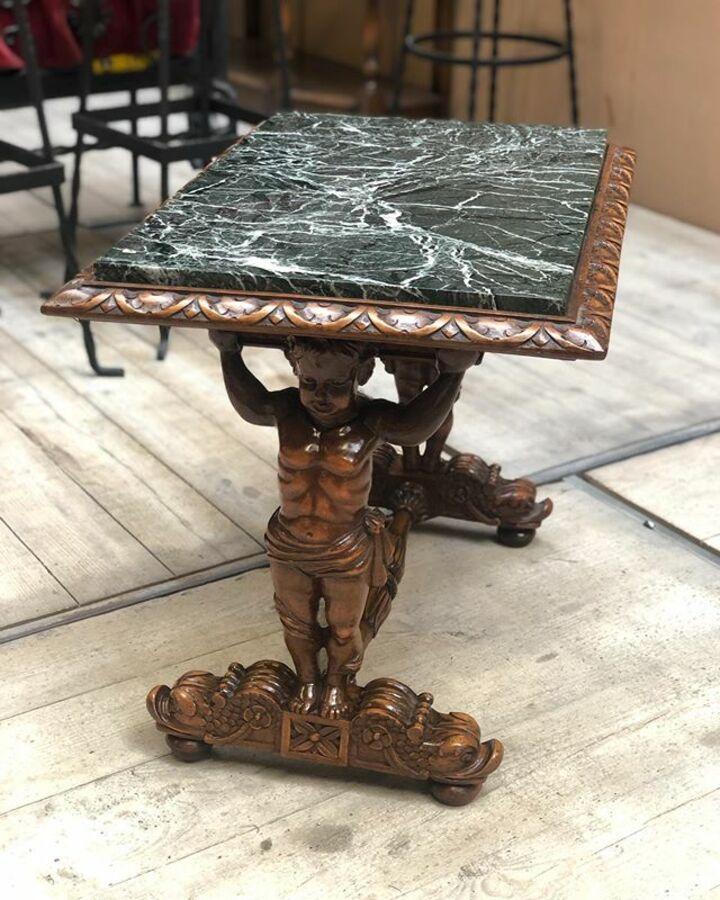 Стол журнальный старинный