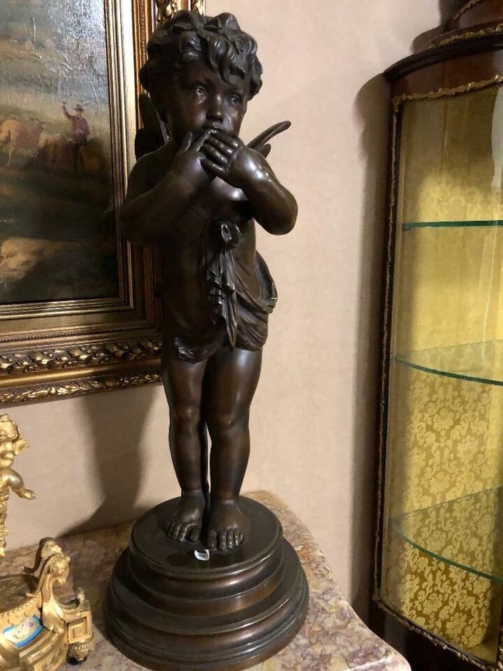 Скульптура бронзовая Амур