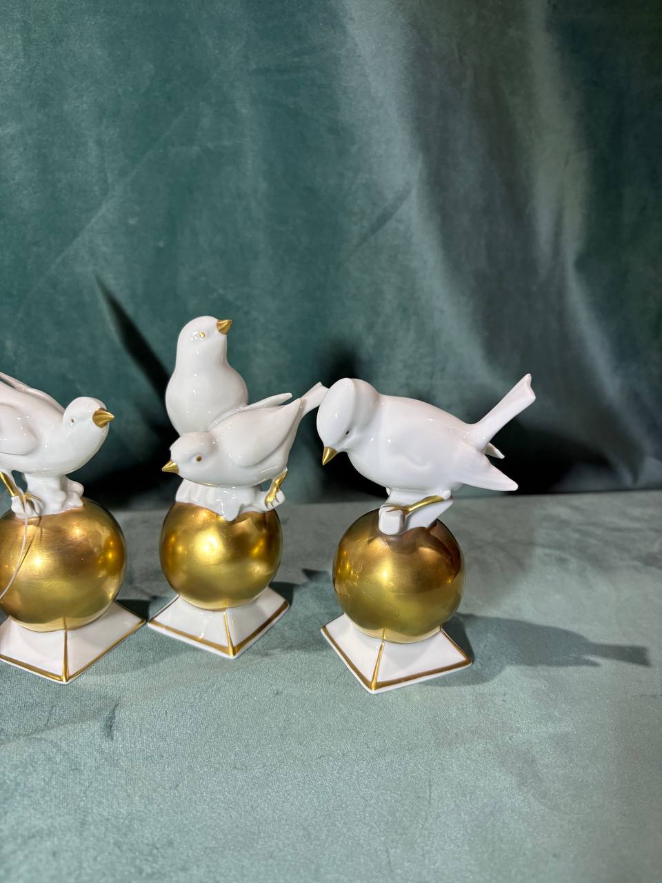 Комплект: Статуэтка Птица 4 штуки