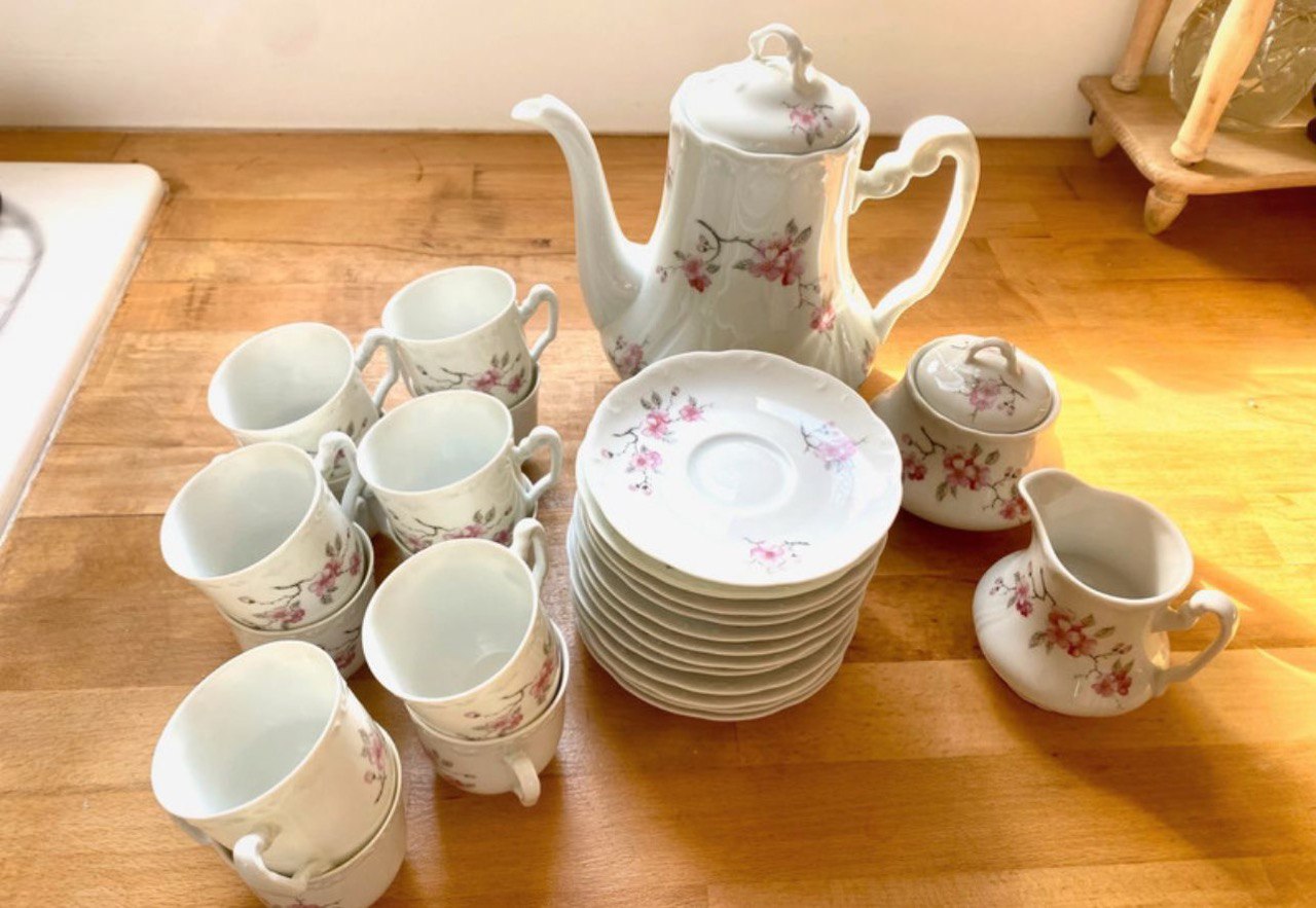 Сервиз чайный/кофейный на 12 персон Limoges