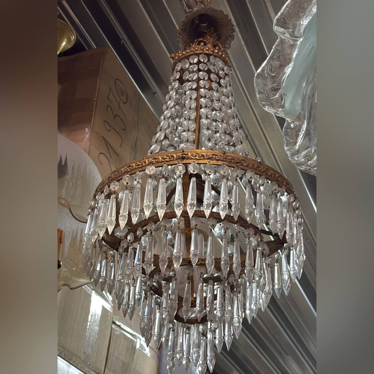 Люстра винтажная