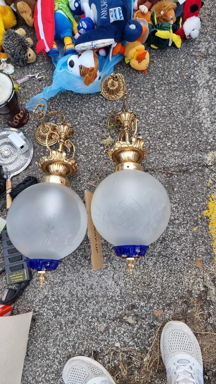 Люстра 2 штуки винтажная Limoges