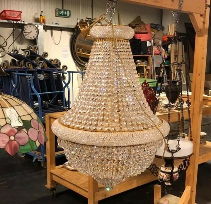 Люстра винтажная