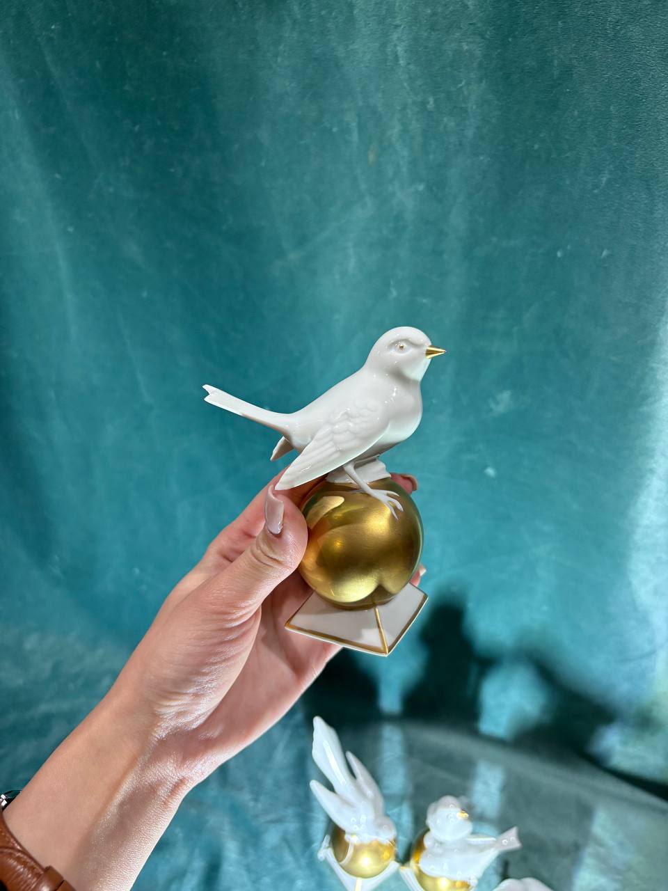 Комплект: Статуэтка Птица 4 штуки