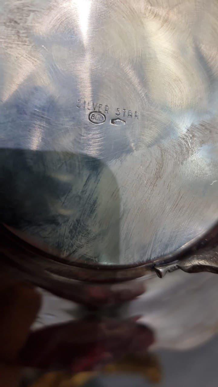 Ваза/фруктовница/Чаша/Тарелка серебренная