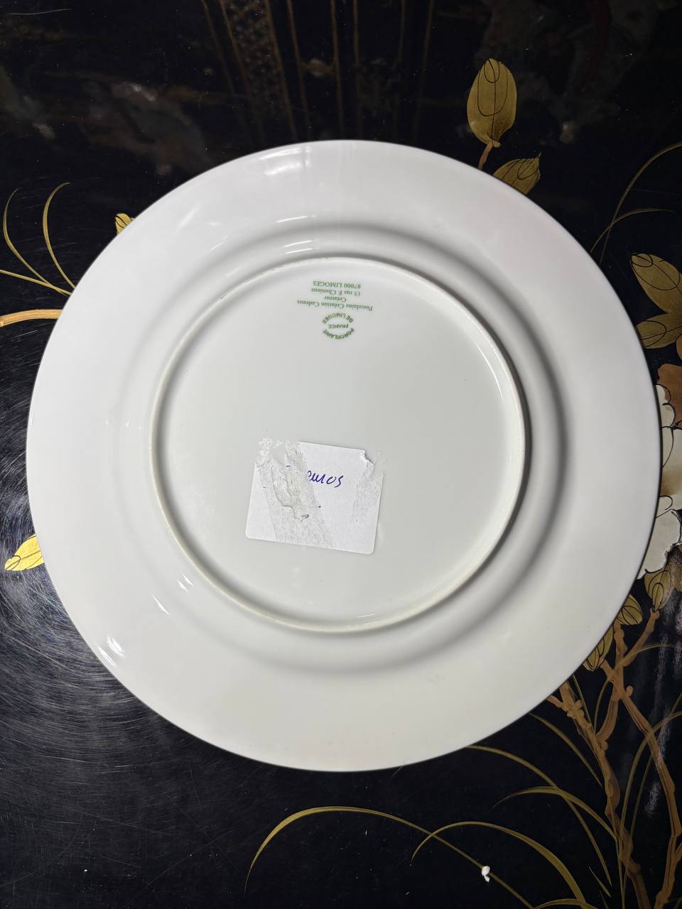 Тарелка декоративная винтажная 2 штуки Limoges