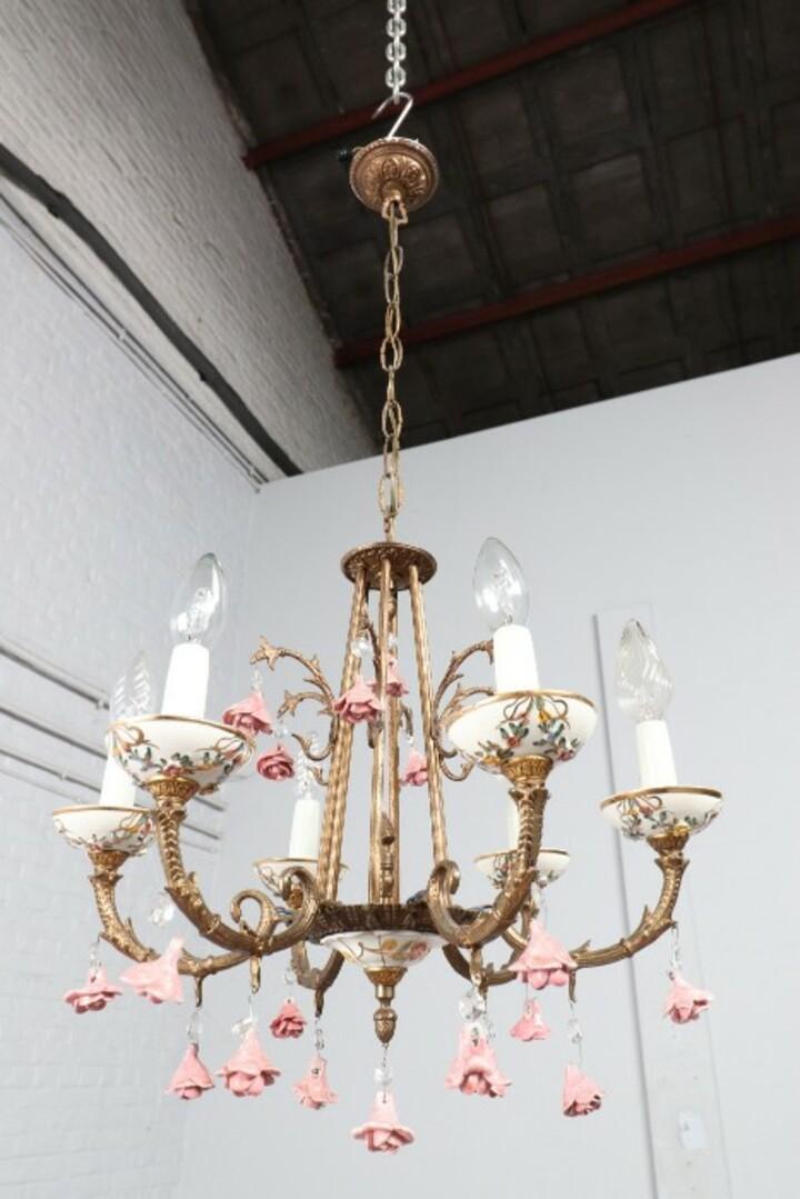 Люстра винтажная