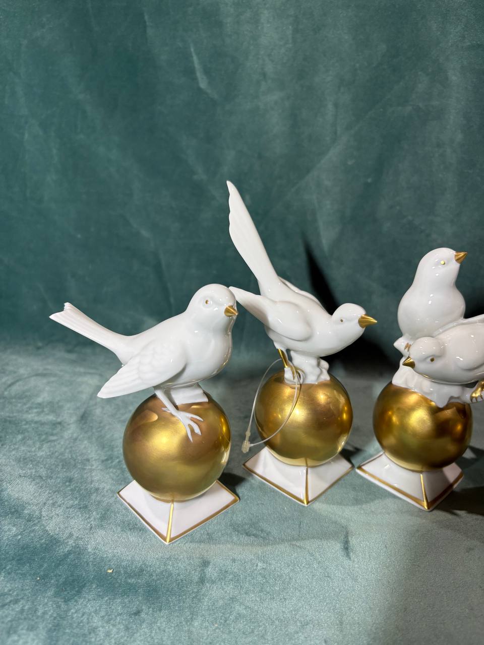 Комплект: Статуэтка Птица 4 штуки