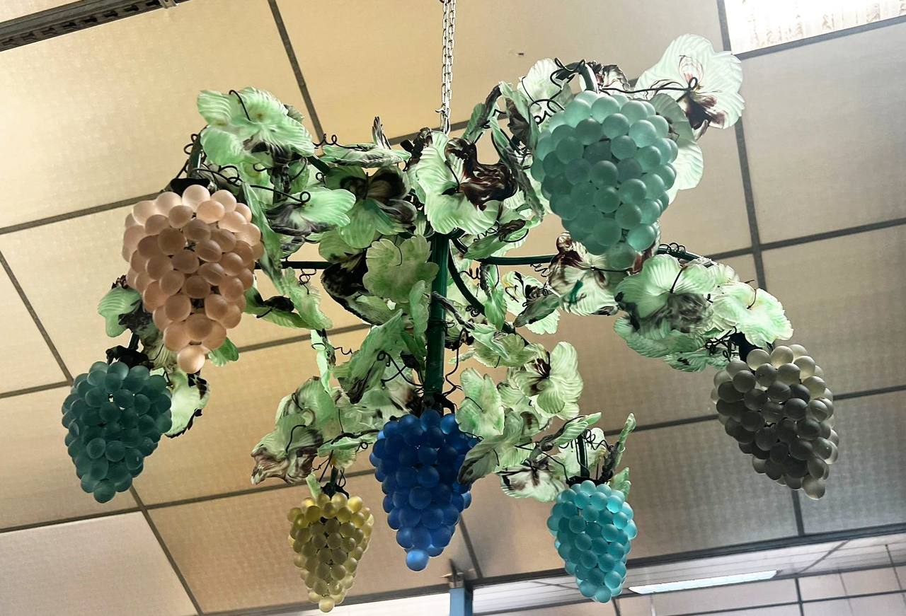 Люстра винтажная Мурано