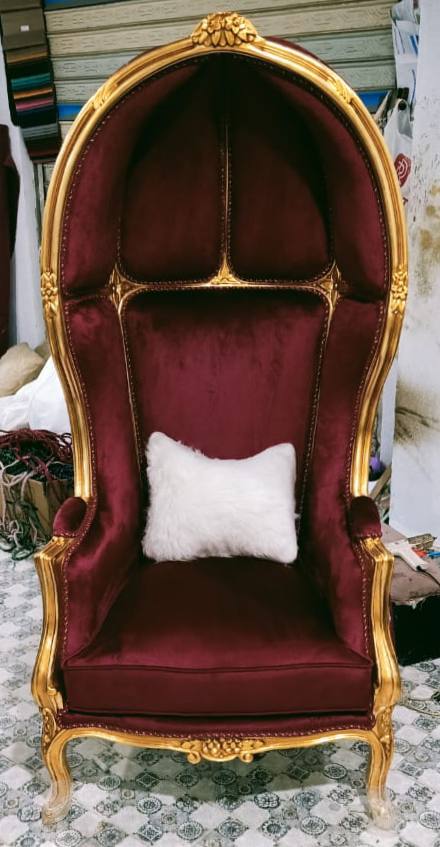 Кресло с капюшоном в стиле Людовика XV