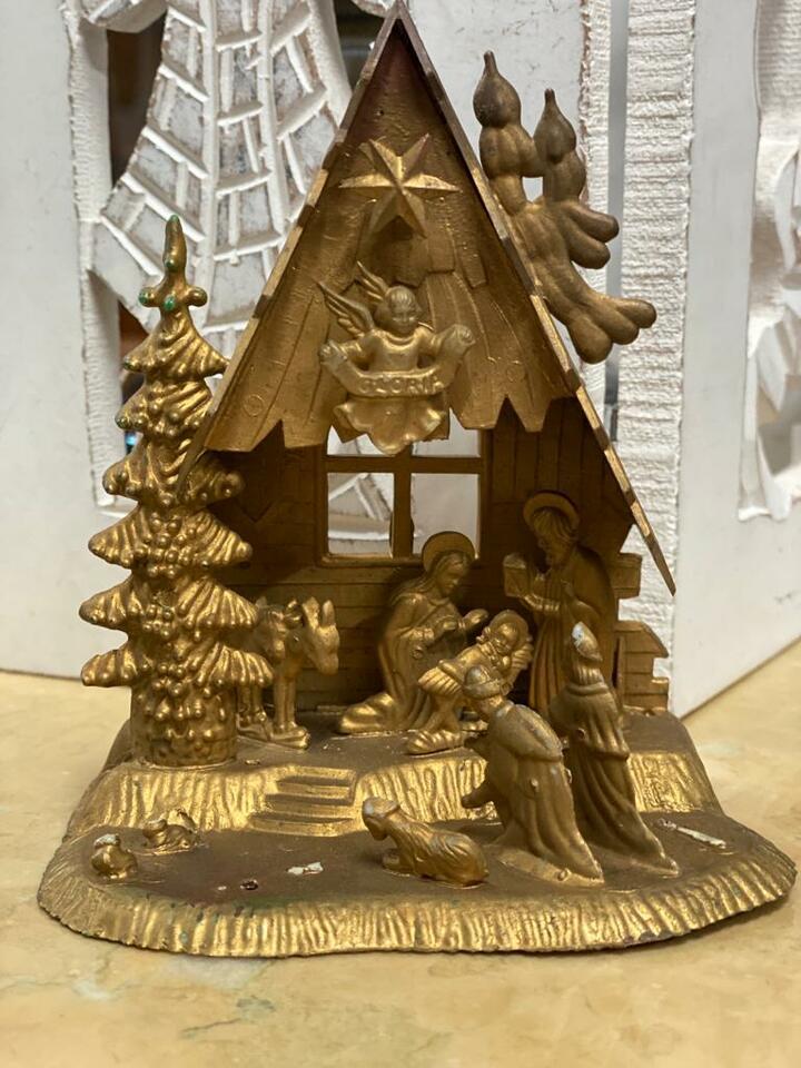 Декоративный элемент рождественский/Поклонение волхвов