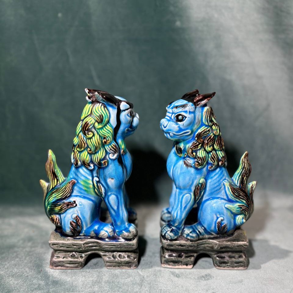 Скульптура/фигурка/статуэтка Собака Фу 2 штуки
