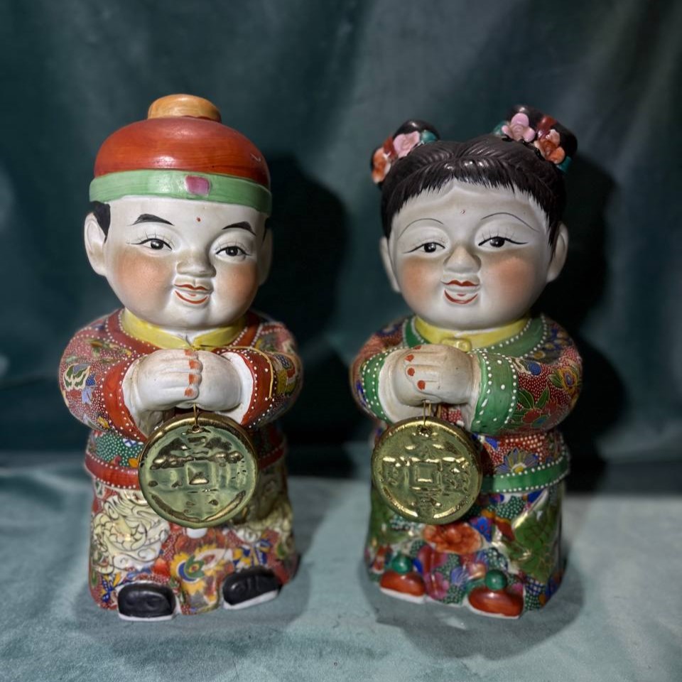 Статуэтка в стиле шинуазри 2 штуки