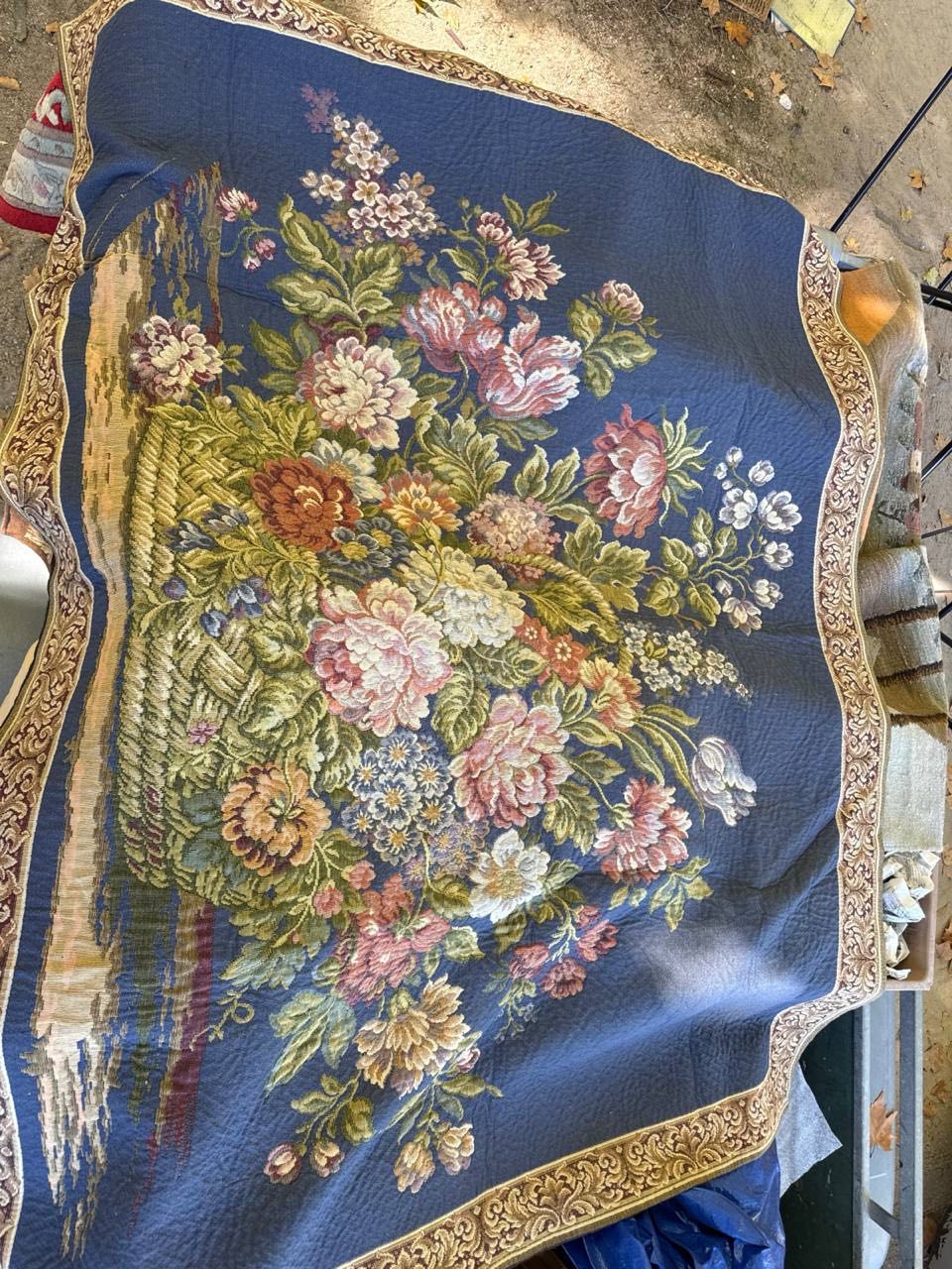 Гобелен винтажный Цветы