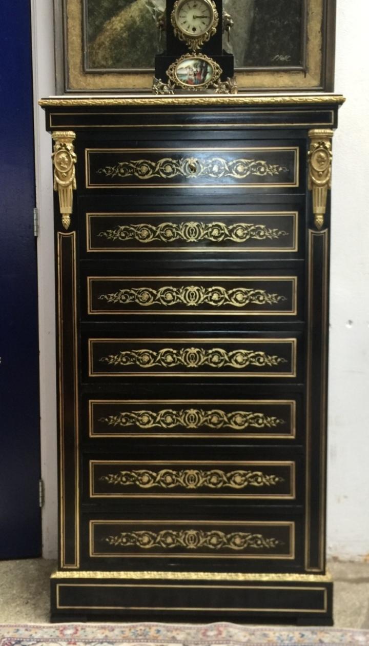 Секретер/комод в стиле Буль