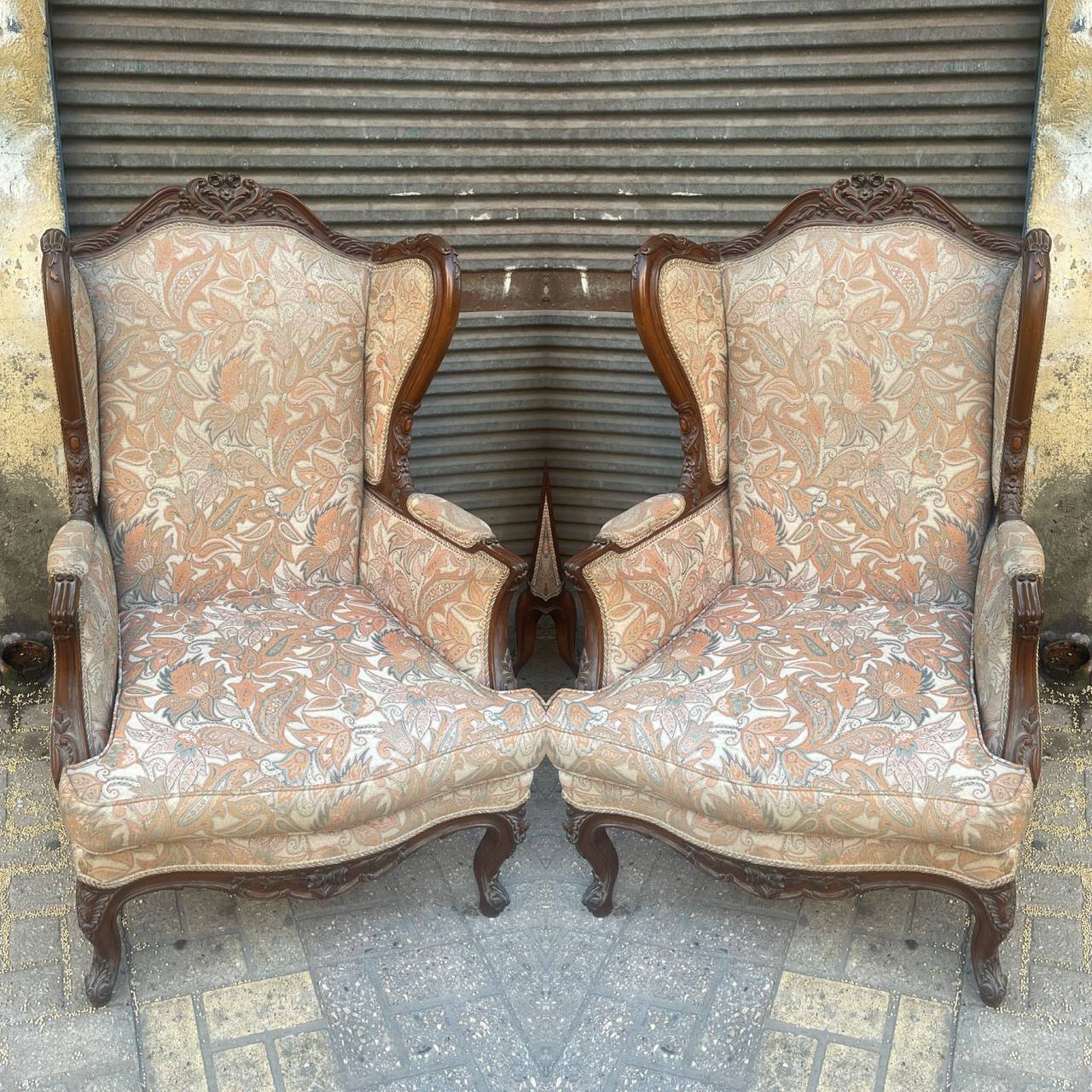 Кресло Бержер винтажное 2 штуки