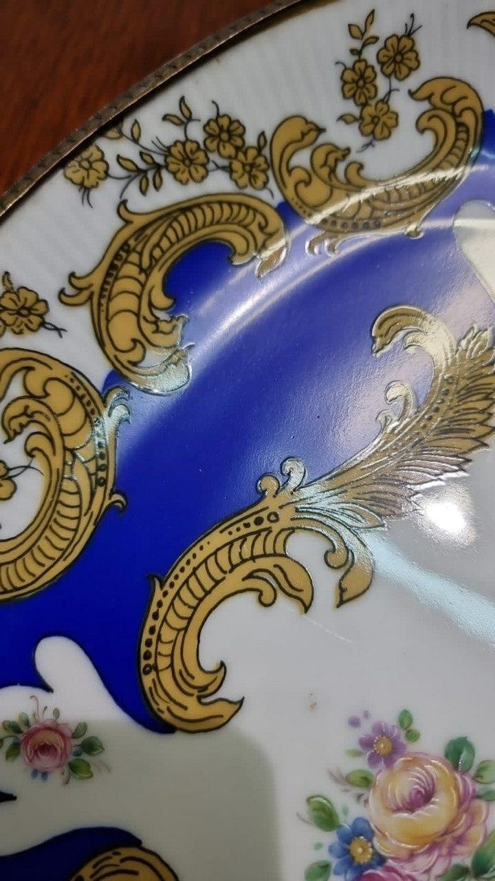 Поднос в стиле Людовика XVI (Limoges)