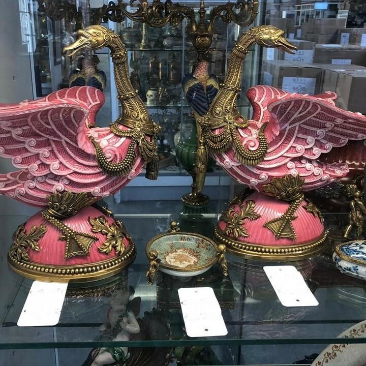 Скульптура/фигура Лебедь 2 штуки