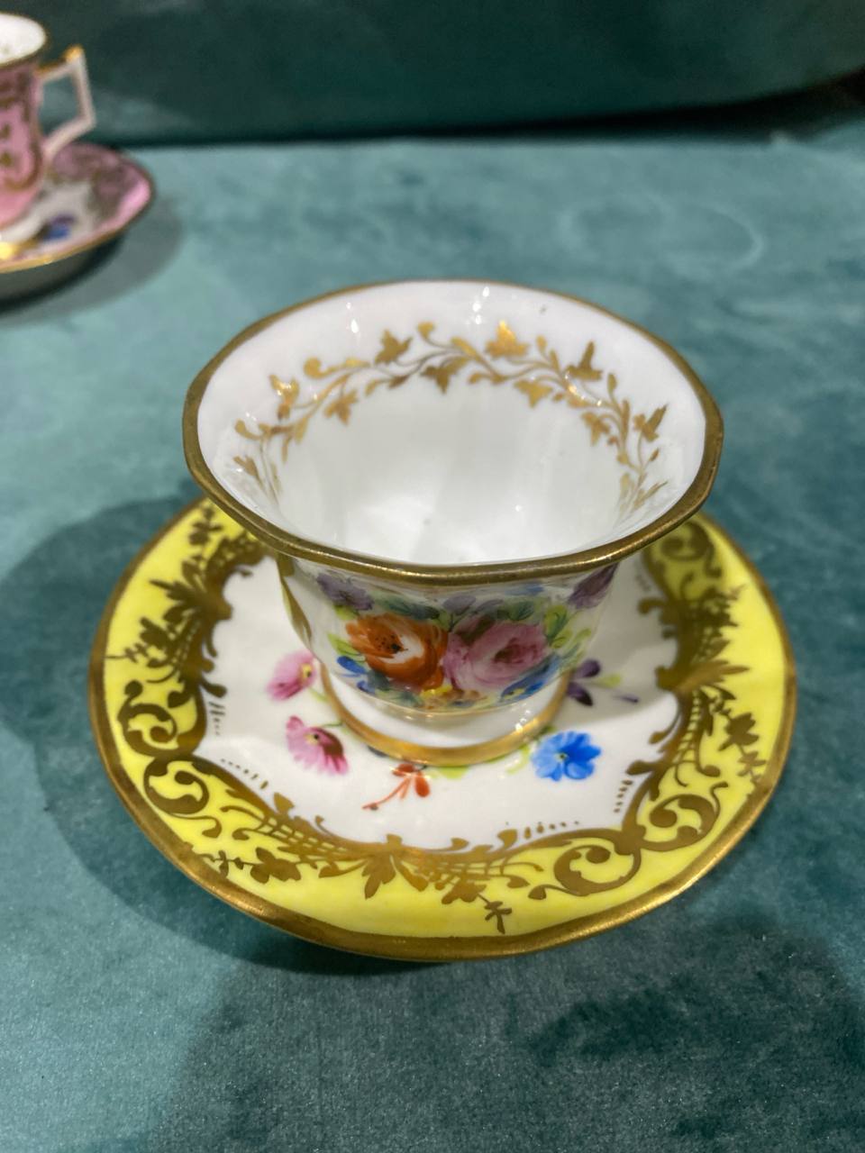 Сервиз чайный коллекционный от мастерской Le Tallec : Чайная пара 10 штук