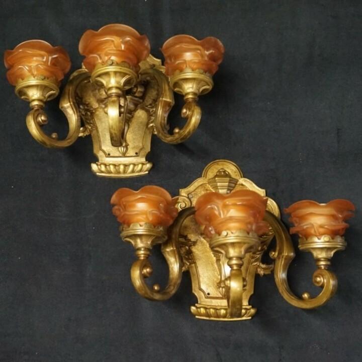 Бра 2 штуки винтажное