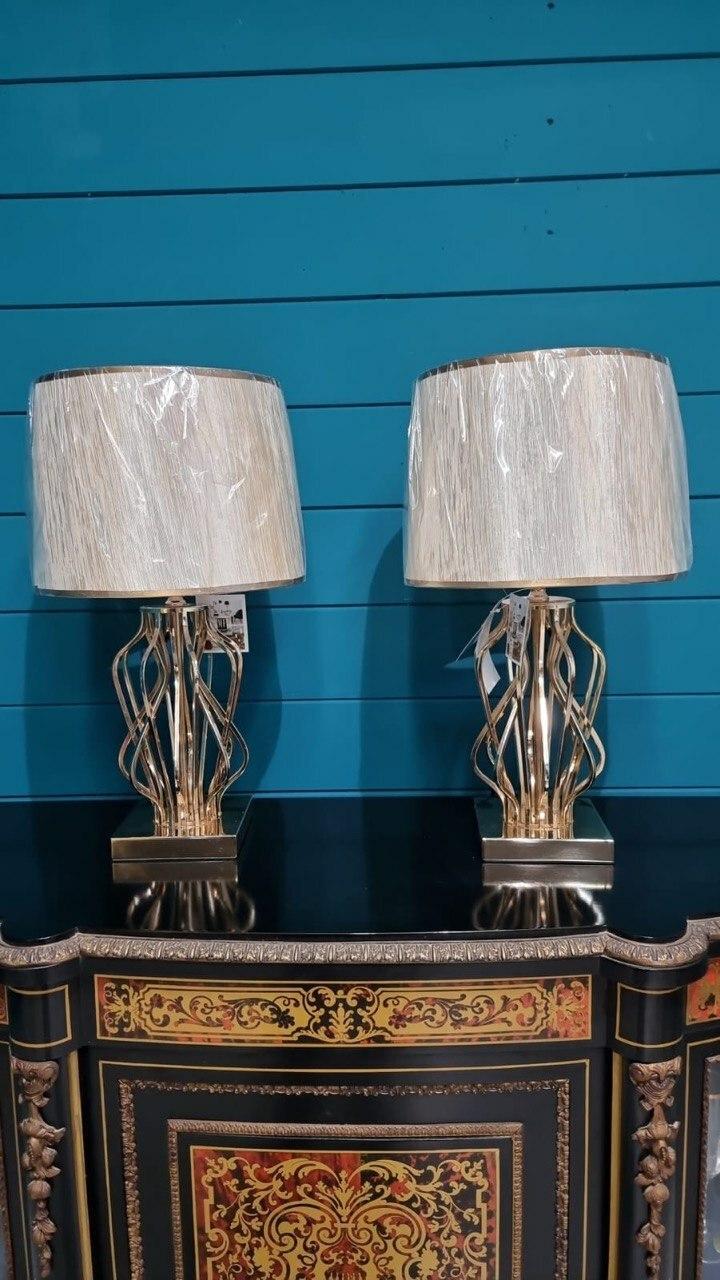 Лампа настольная дизайнерская 2 штуки