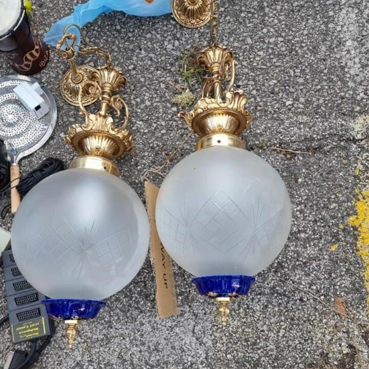 Люстра 2 штуки винтажная Limoges