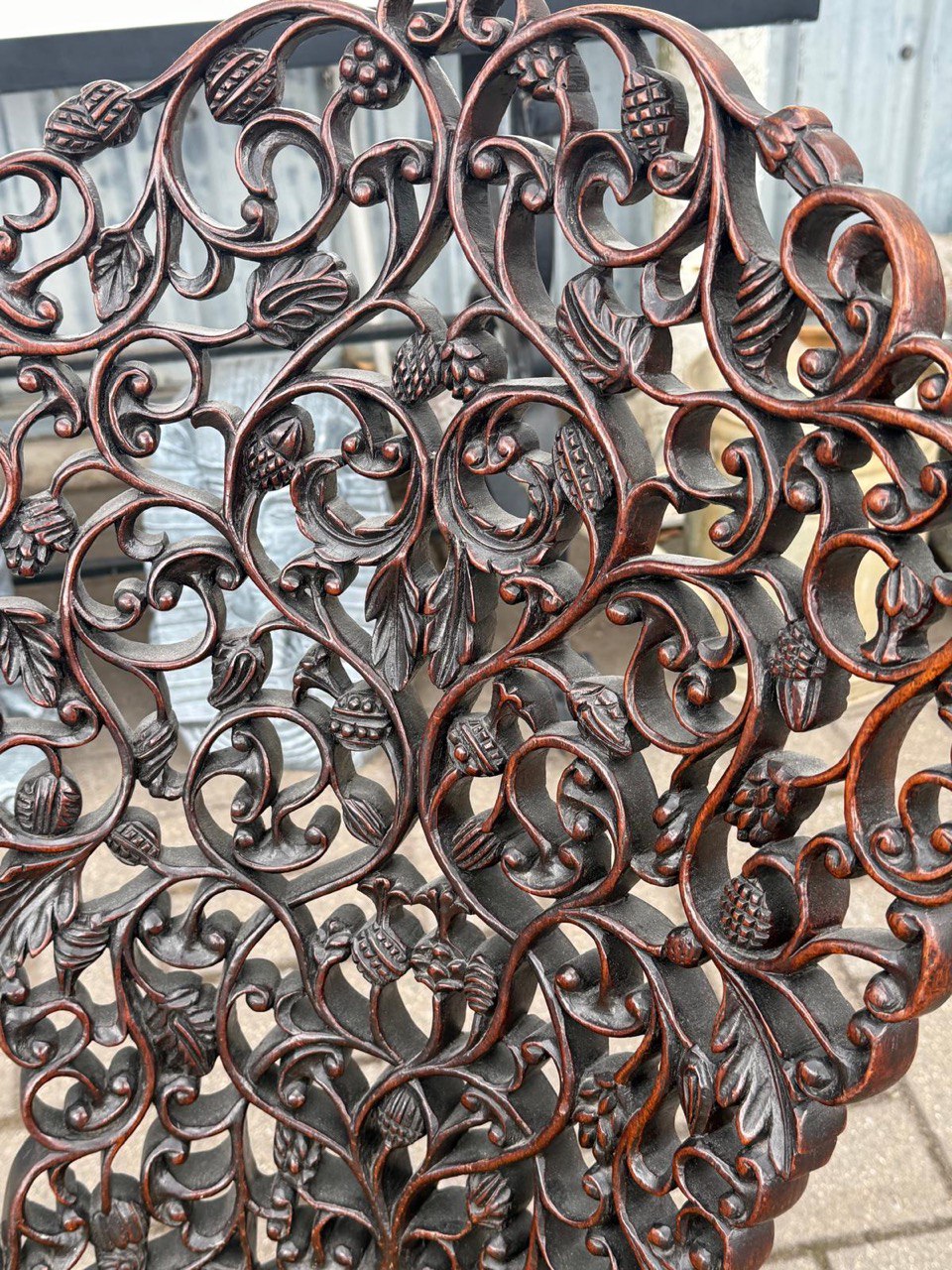 Кресло/Стул в англо-индийском стиле